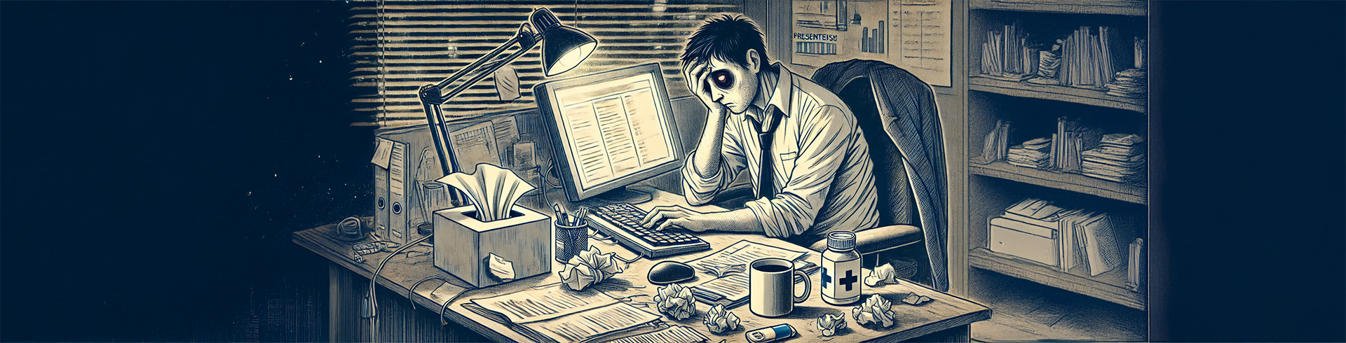 프리젠티즘(Presenteeism): 아픈데도 출근하는 당신, 괜찮을까요?