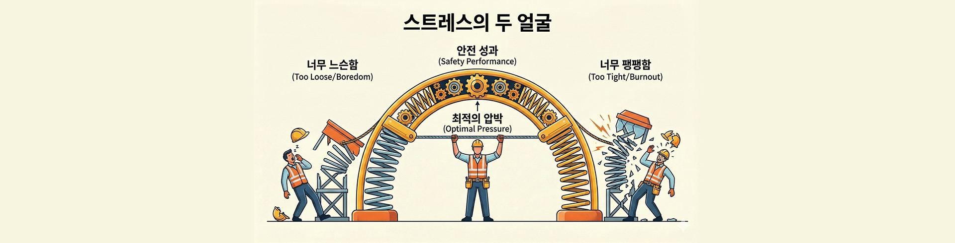 스트레스의 두 얼굴: 적당한 긴장은 안전의 파수꾼인가?